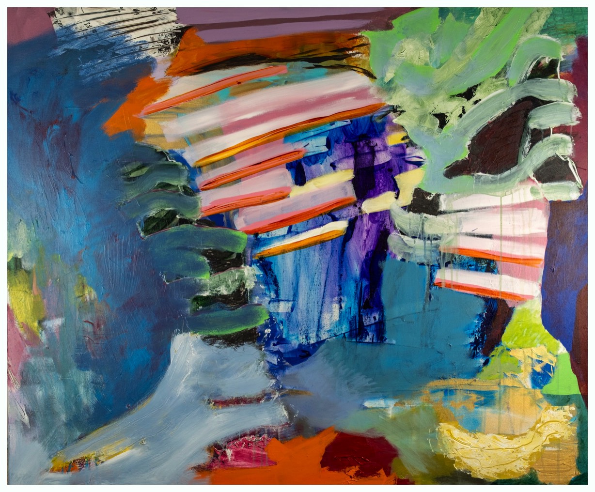 Forventningens glæde 100 x 120 cm 6500 kr