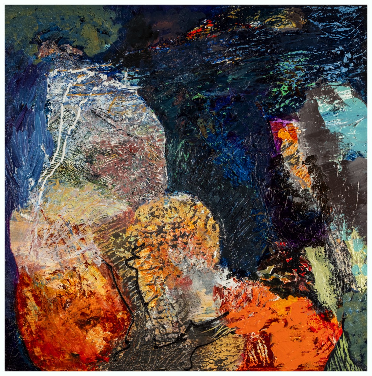 I dybet 50 x 50 cm 2000 kr